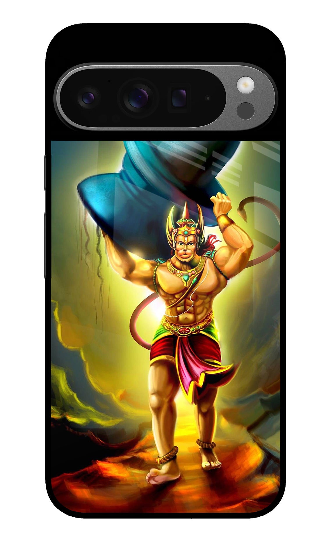 Lord Hanuman Google Pixel 9 Pro XL Glass Case