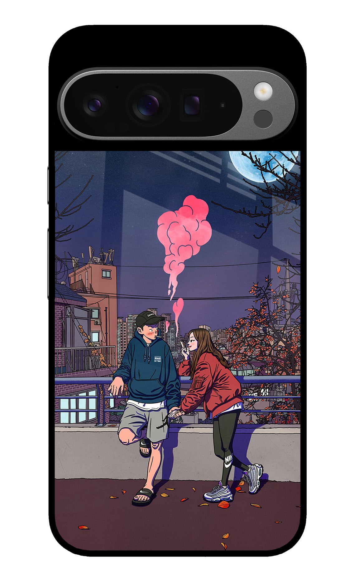 Chilling Couple Google Pixel 9 Pro XL Back Cover