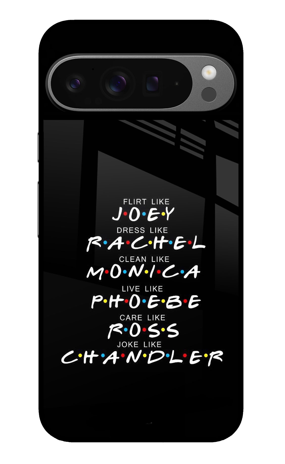 FRIENDS Character Google Pixel 9 Pro XL Glass Case