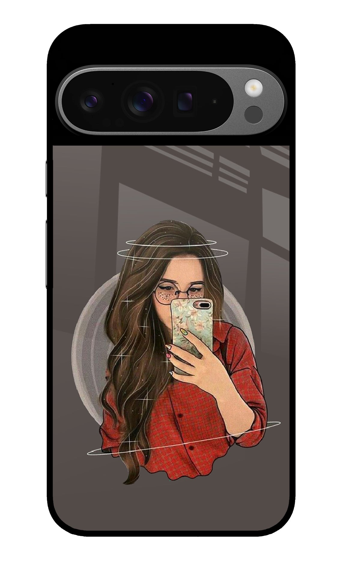 Selfie Queen Google Pixel 9 Pro XL Glass Case