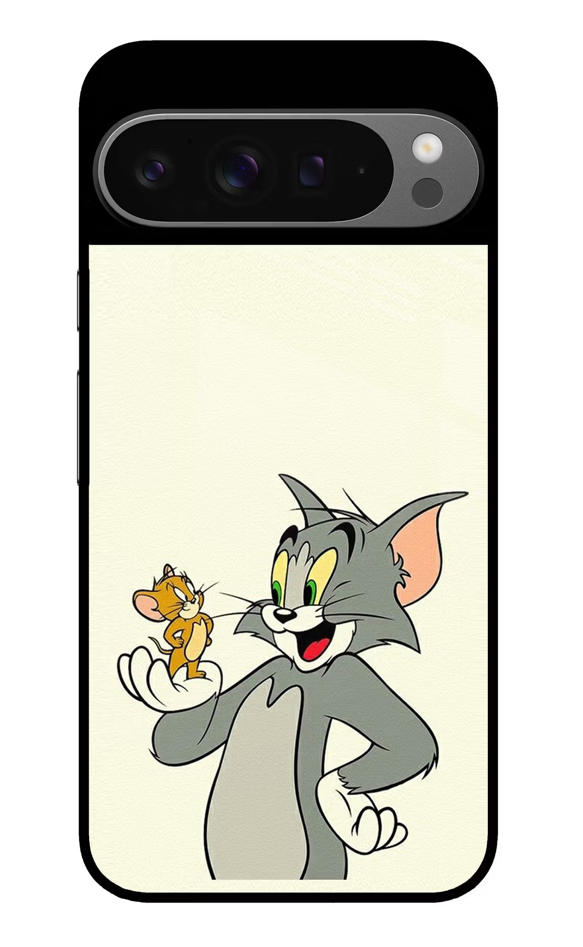 Tom & Jerry Google Pixel 9 Pro XL Glass Case Back Cover by Casekaro