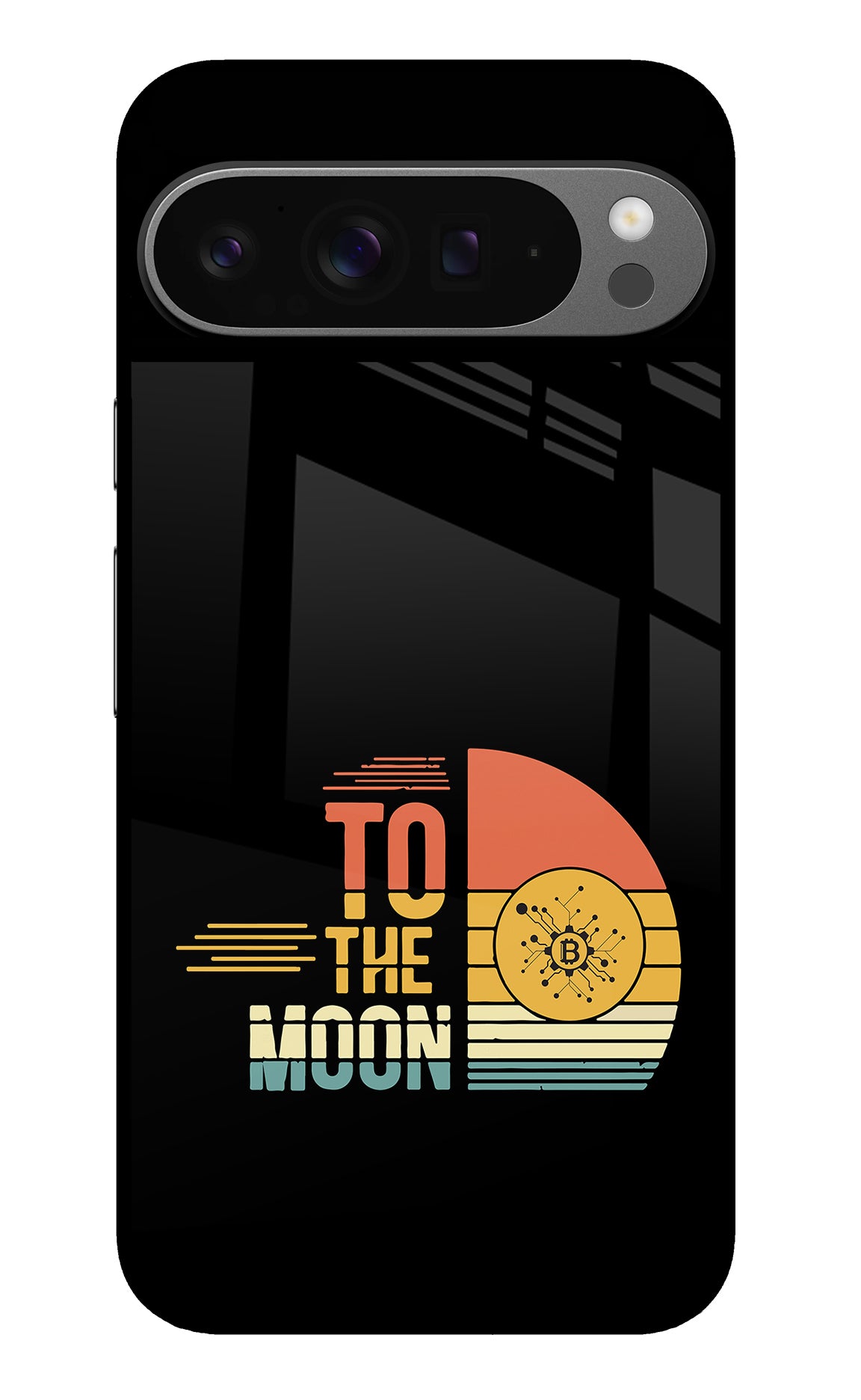 To the Moon Google Pixel 9 Pro XL Glass Case