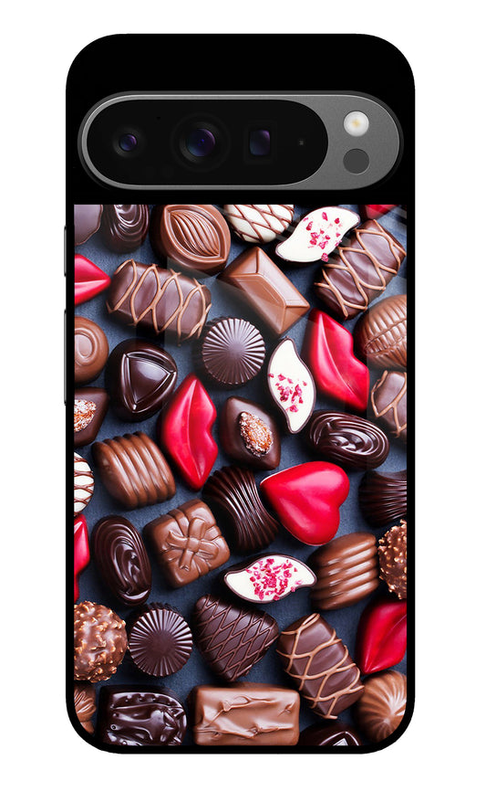 Chocolates Google Pixel 9 Pro XL Glass Case