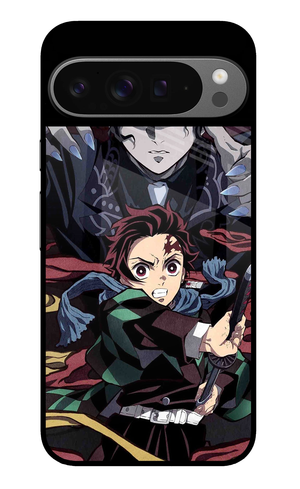 Demon Slayer Google Pixel 9 Pro XL Glass Case