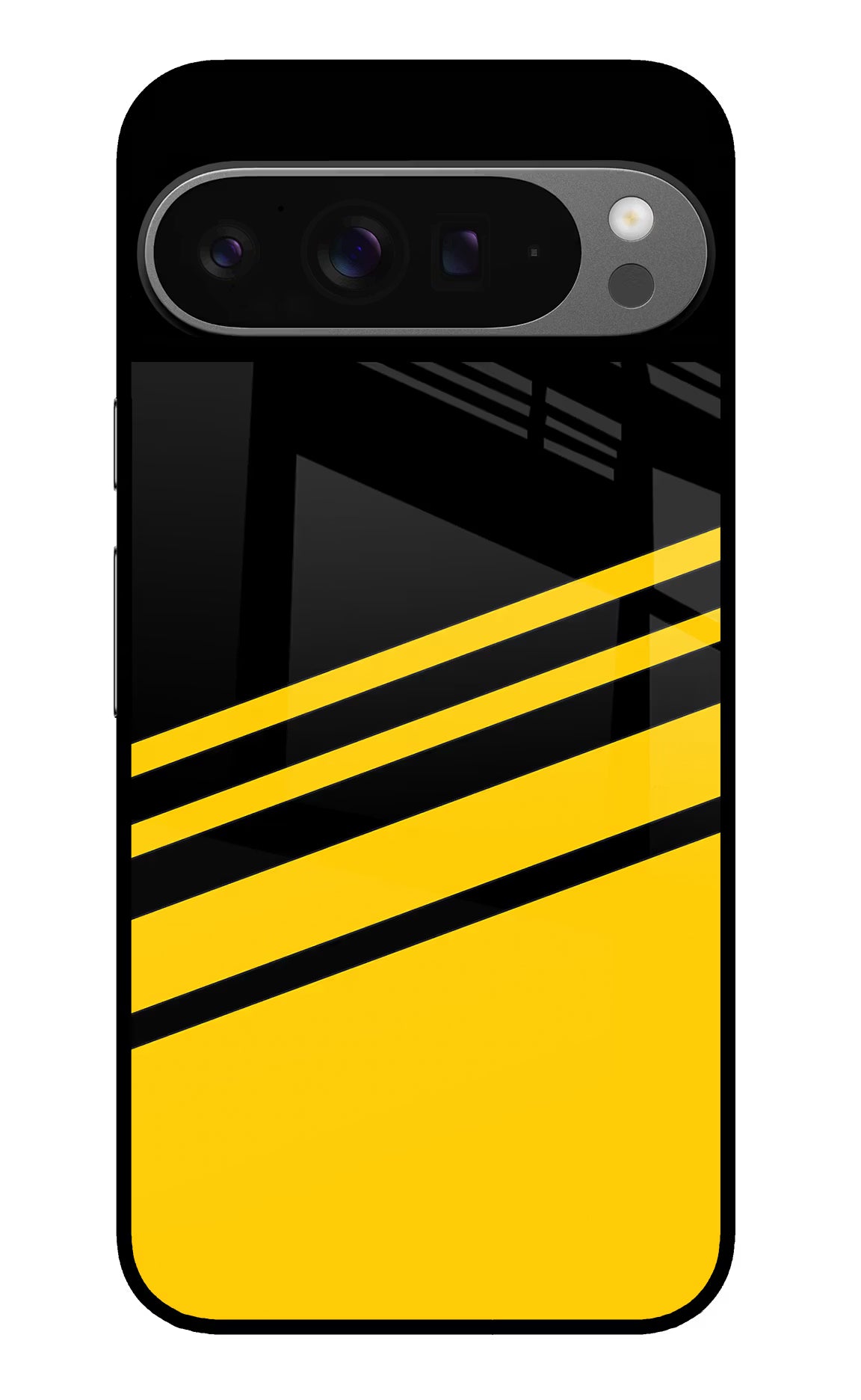 Yellow Shades Google Pixel 9 Pro XL Glass Case Back Cover by Casekaro