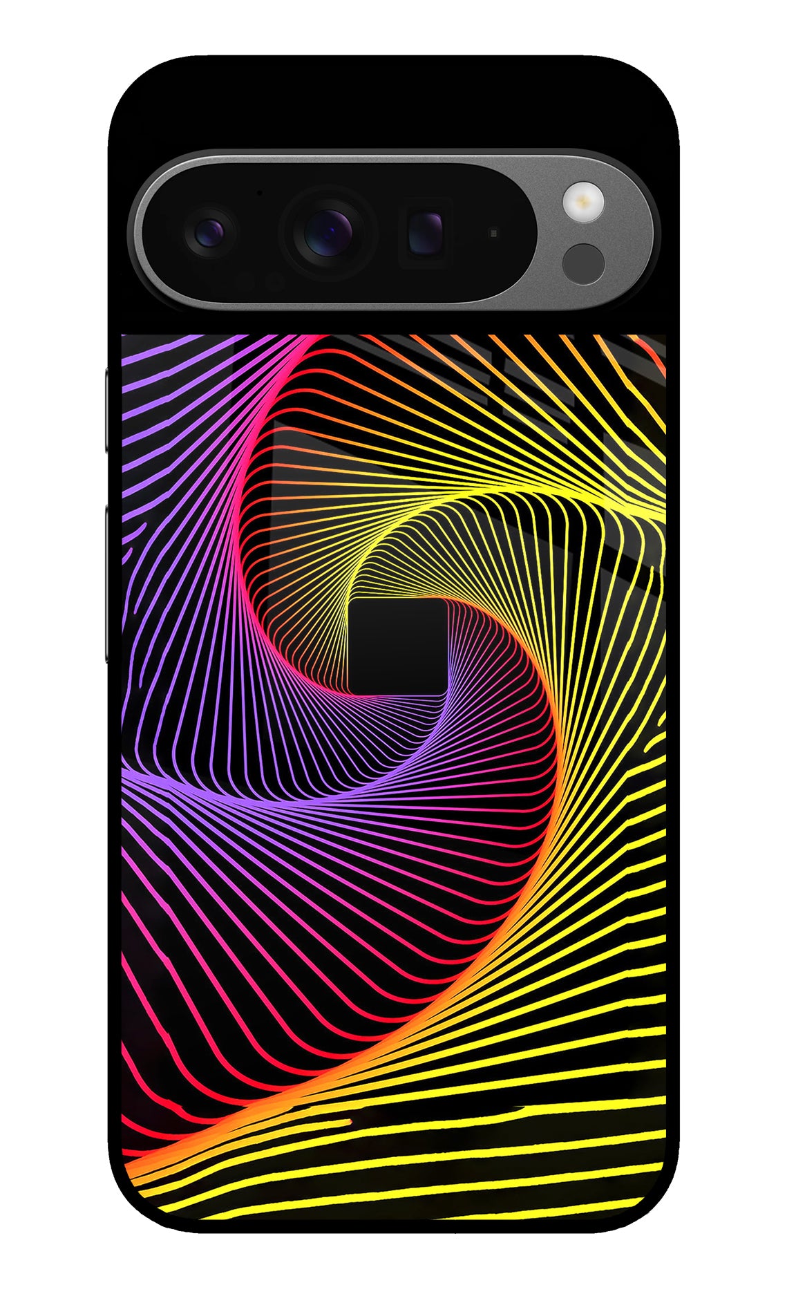 Colorful Strings Google Pixel 9 Pro XL Glass Case