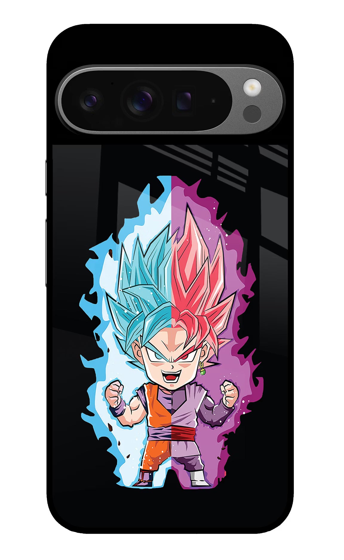 Chota Goku Google Pixel 9 Pro XL Glass Case Back Cover by Casekaro