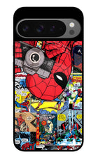 Spider Man Google Pixel 9 Pro XL Glass Case Back Cover by Casekaro