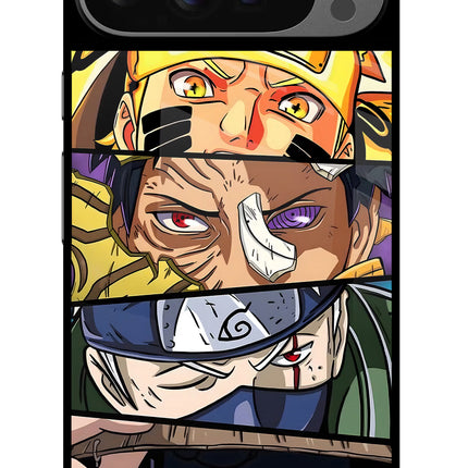 Naruto Character Google Pixel 9 Pro XL Glass Case Back Cover by Casekaro