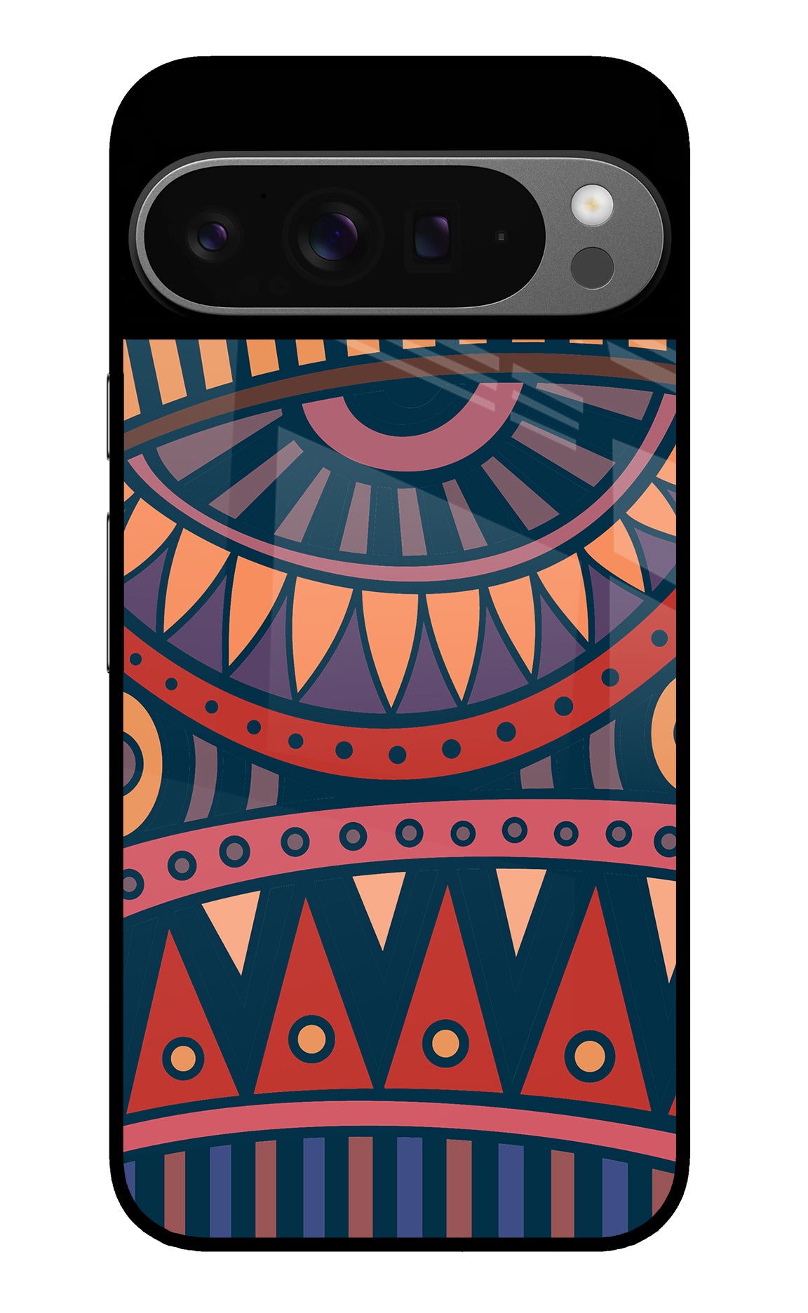 African Culture Design Google Pixel 9 Pro XL Glass Case