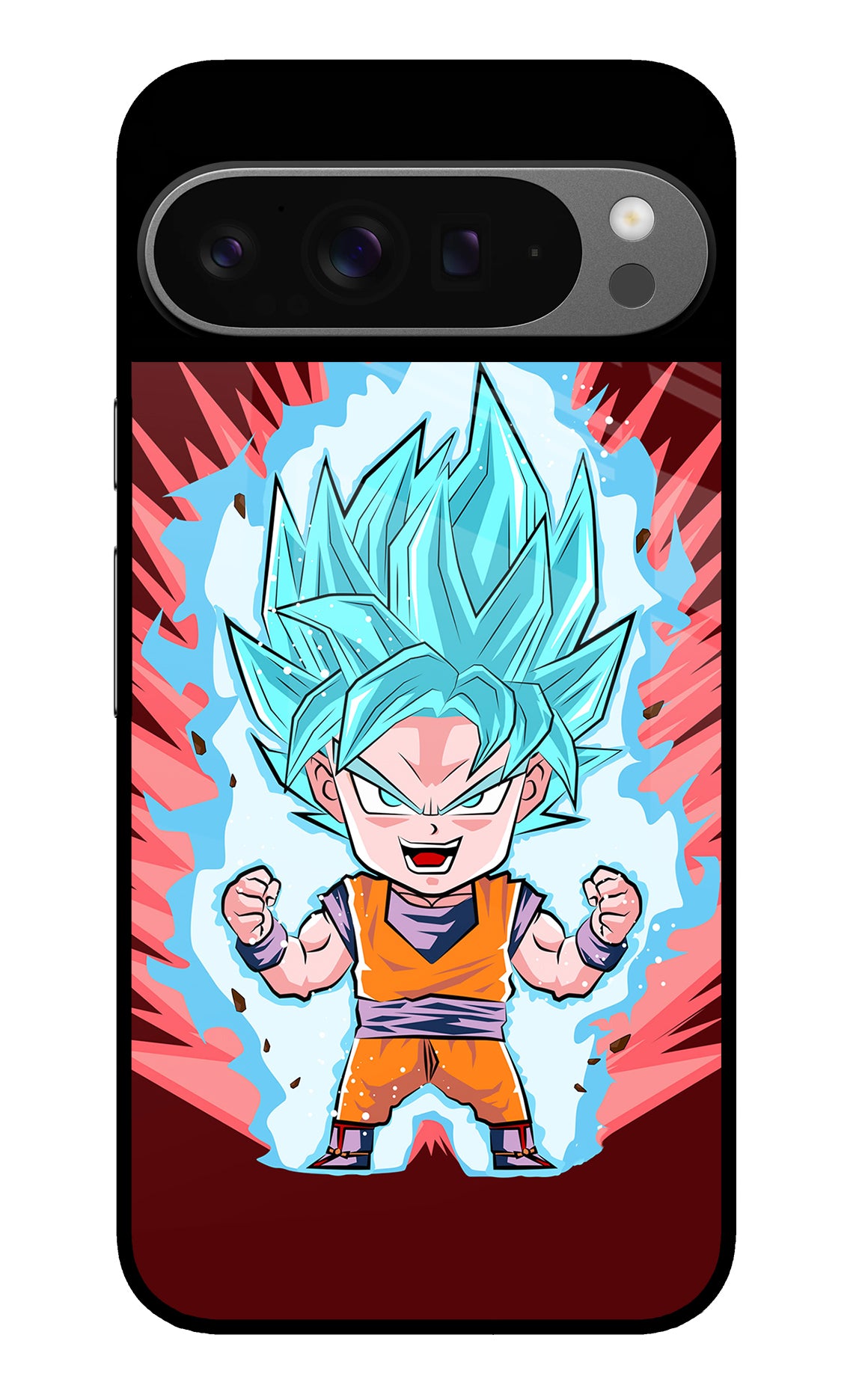 Goku Little Google Pixel 9 Pro XL Glass Case