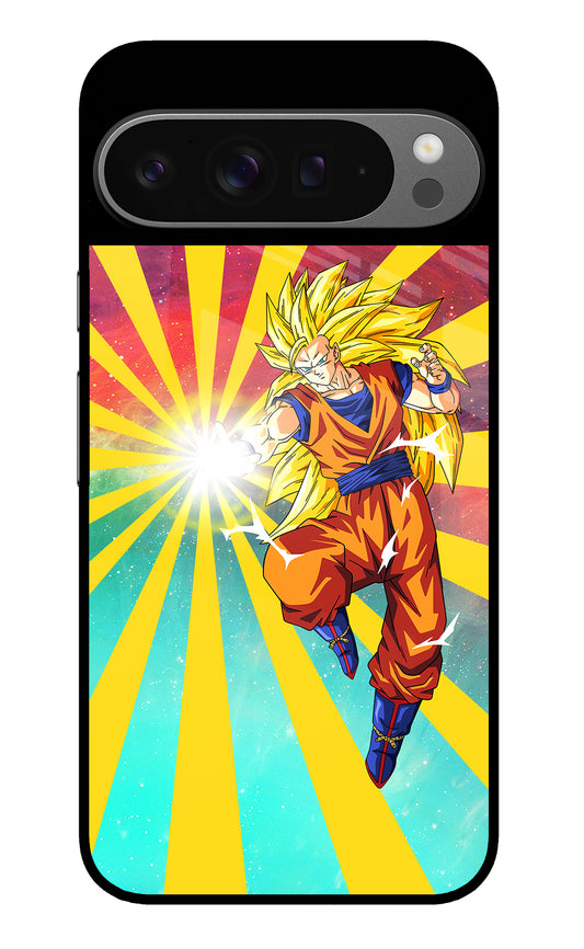 Goku Super Saiyan Google Pixel 9 Pro XL Glass Case