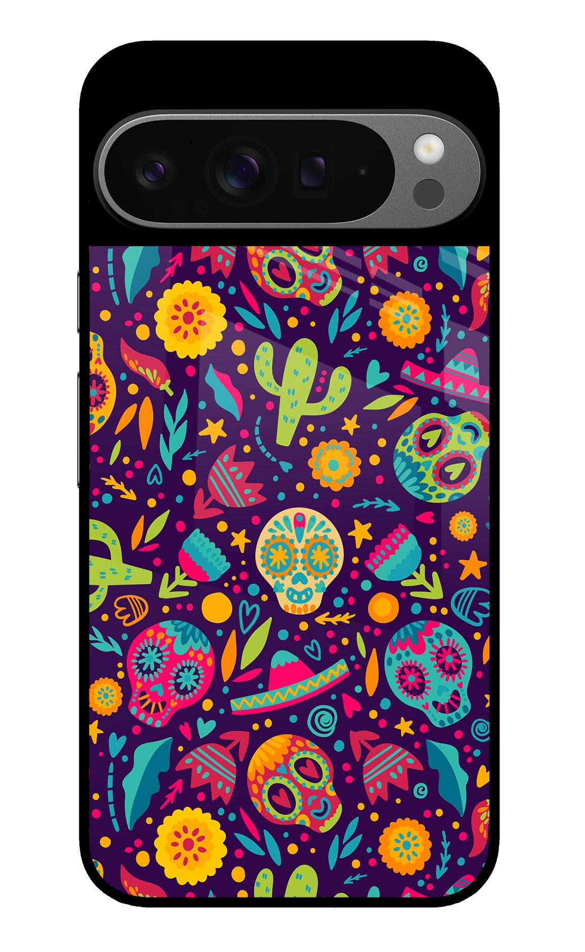 Mexican Design Google Pixel 9 Pro XL Glass Case