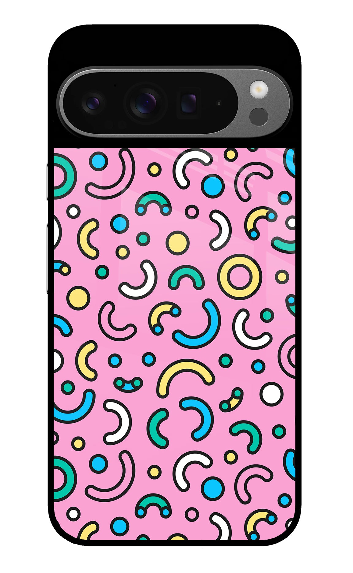 Memphis Design Google Pixel 9 Pro XL Glass Case