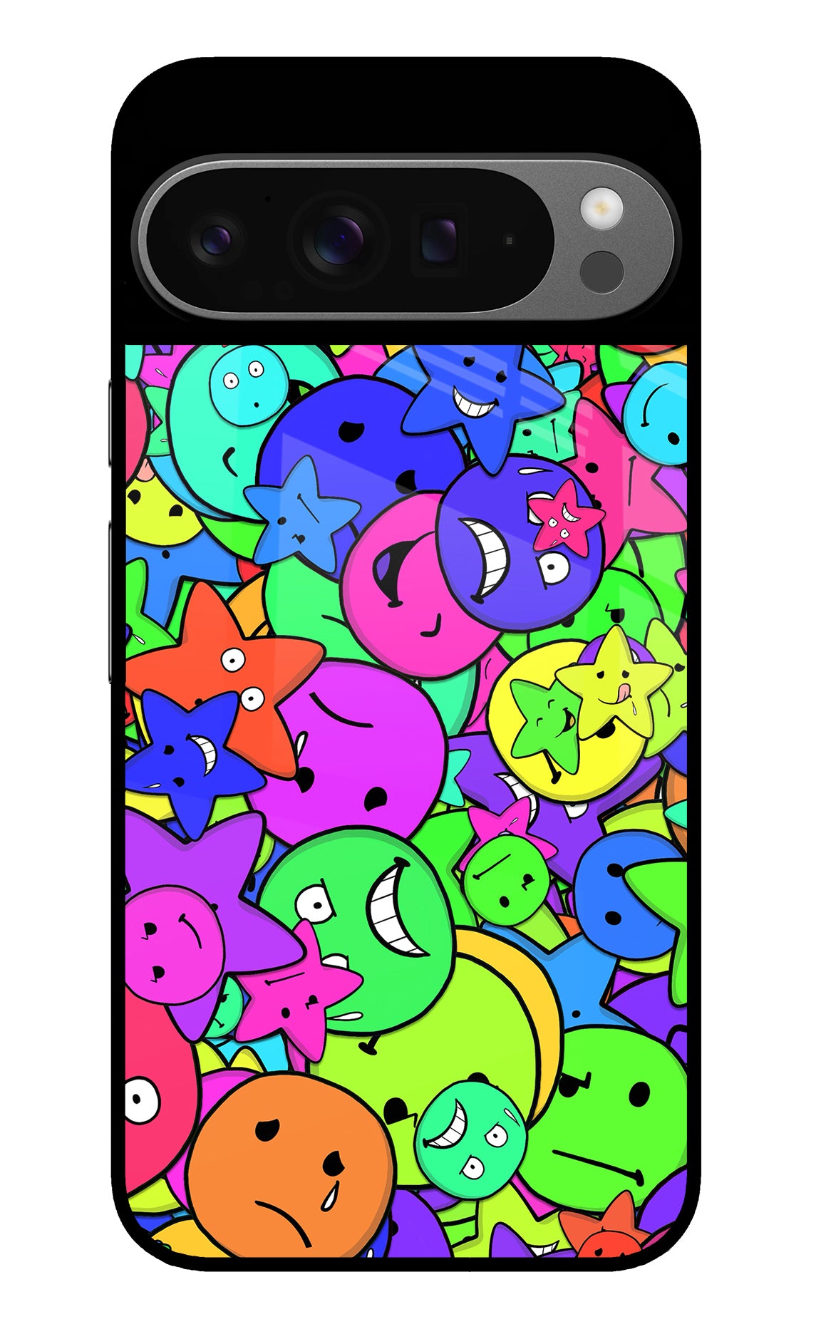 Fun Doodle Google Pixel 9 Pro XL Glass Case