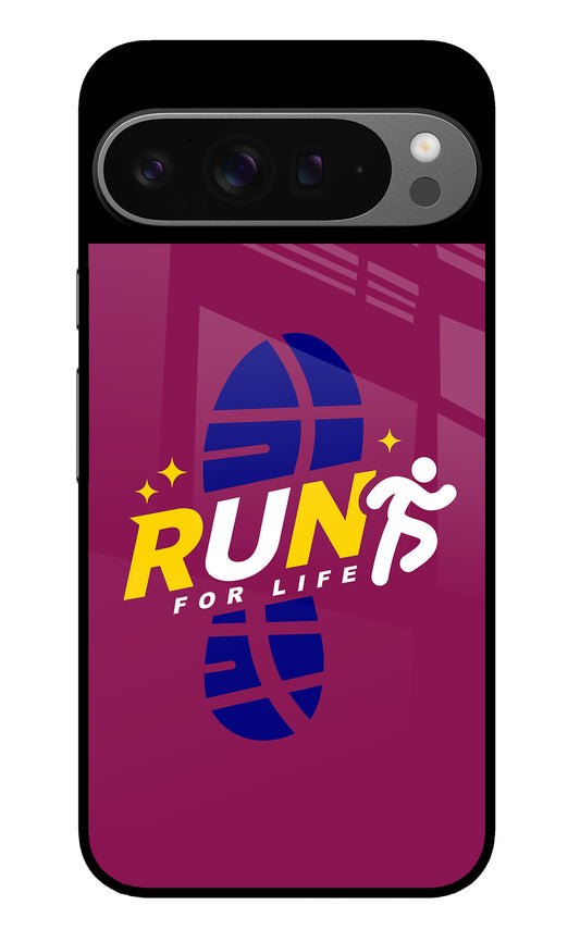 Run for Life Google Pixel 9 Pro XL Glass Case