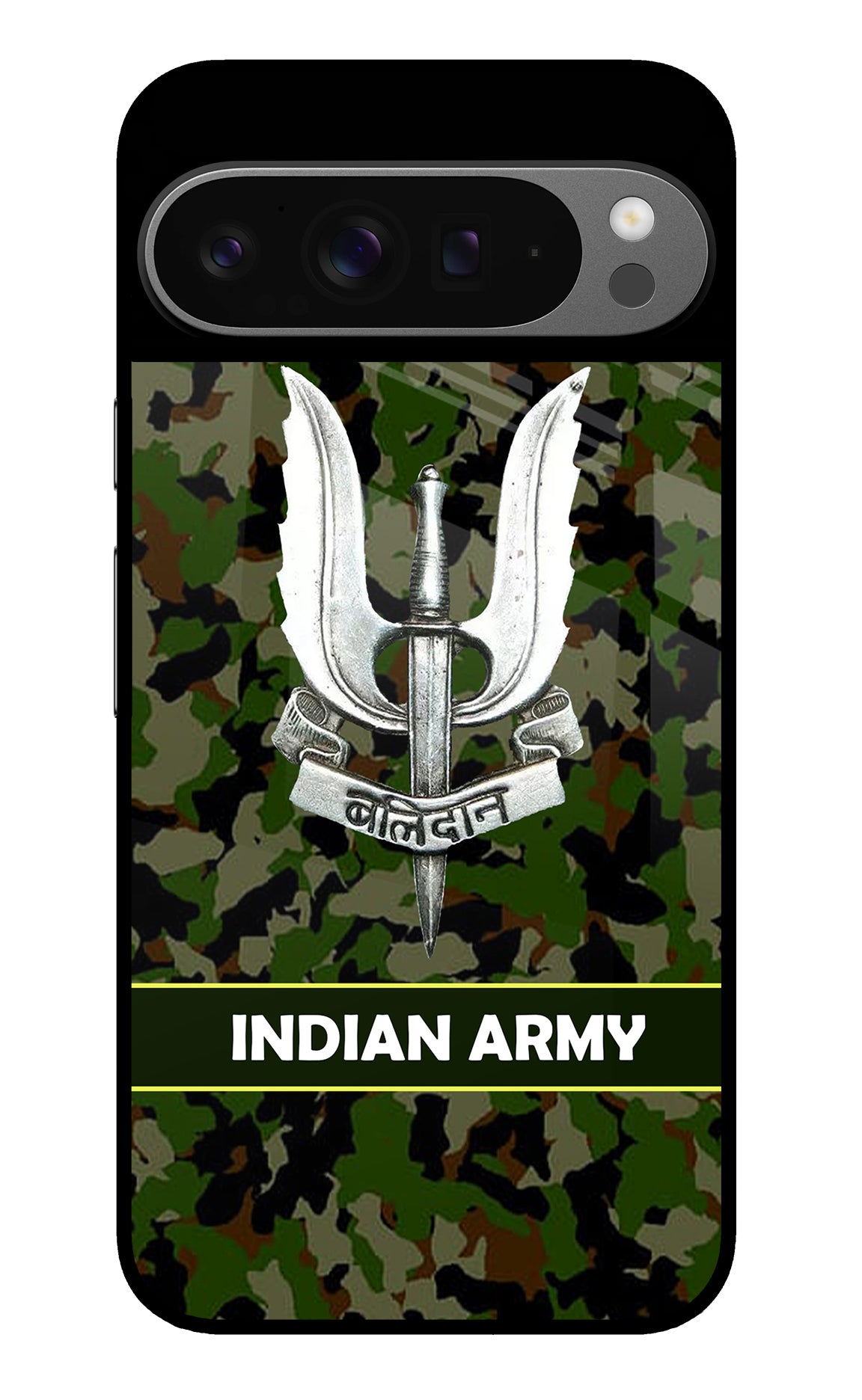 Balidan Indian Logo Google Pixel 9 Pro XL Glass Case