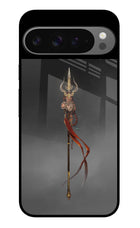 Shiv Trishul Google Pixel 9 Pro XL Glass Case Back Cover by Casekaro