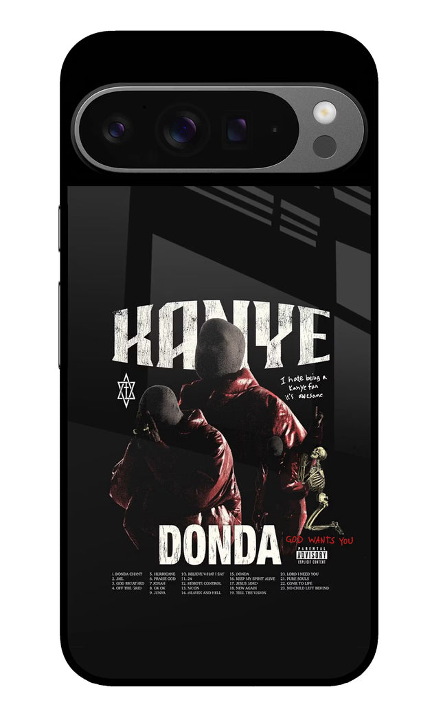 Donda Kanye West Google Pixel 9 Pro XL Glass Case