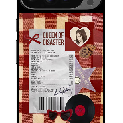 Queen of Disaster Google Pixel 9 Pro XL Glass Case
