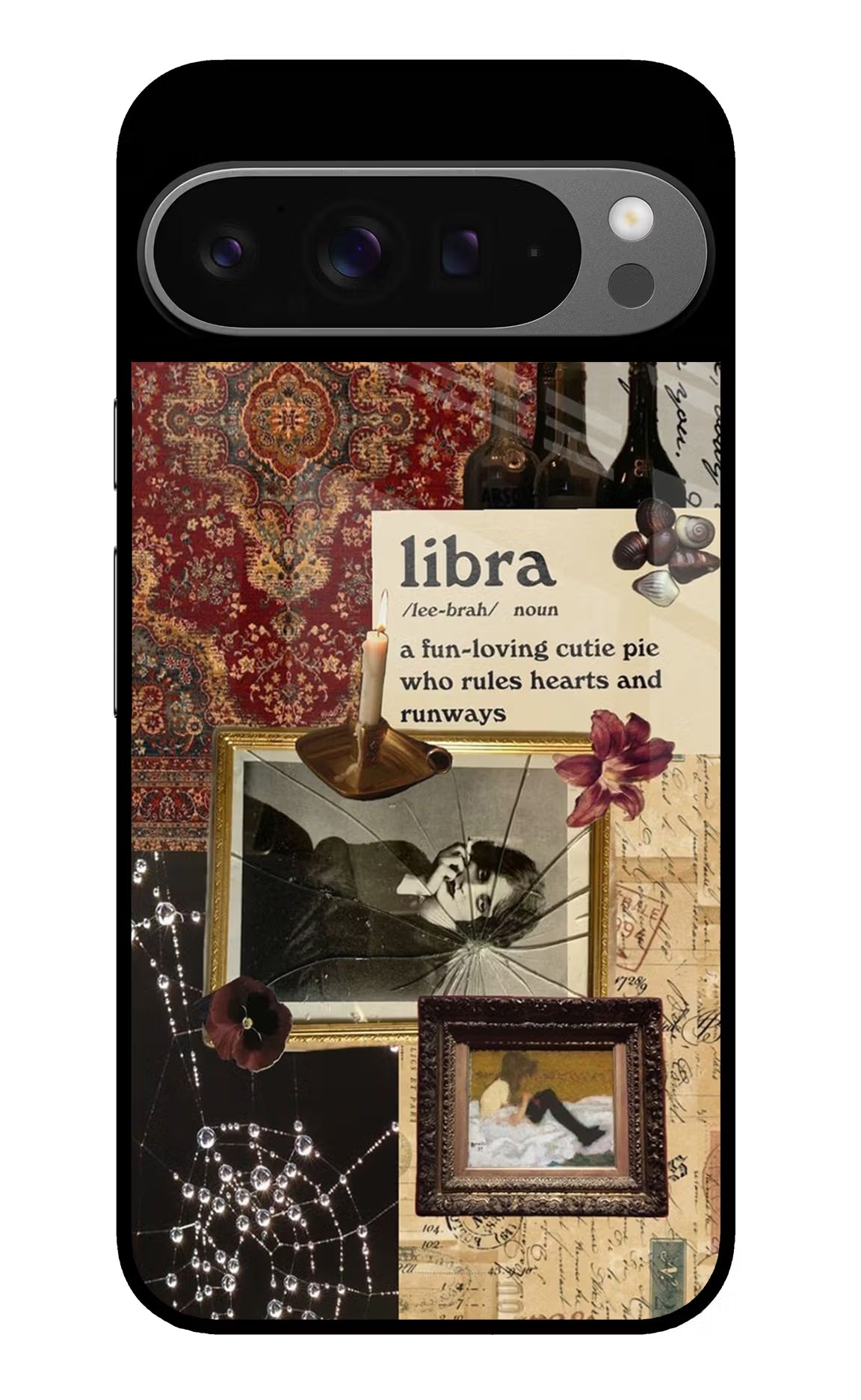 Libra Zodiac Google Pixel 9 Pro XL Glass Case