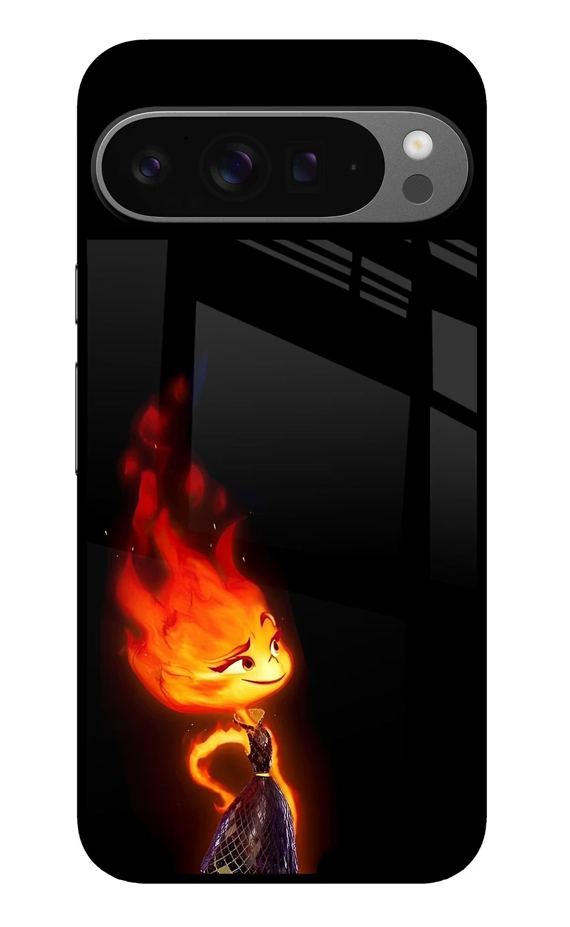 Ember Flame Google Pixel 9 Pro XL Glass Case