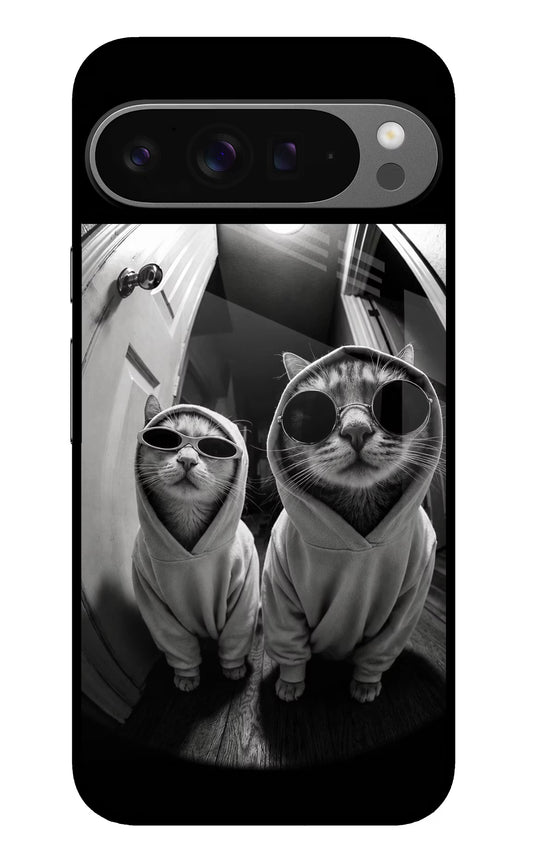 Hood Cats Google Pixel 9 Pro XL Glass Case