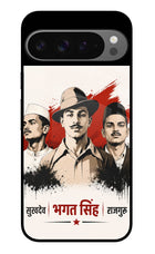 Bhagat Singh Trio Google Pixel 9 Pro XL Glass Case