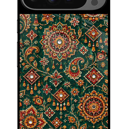 Green Pataka Google Pixel 9 Pro XL Glass Case