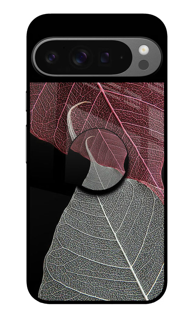 Leaf Pattern Google Pixel 9 Pro XL Pop Case by Casekaro