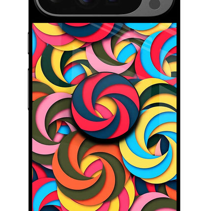 Spiral Pattern Google Pixel 9 Pro XL Pop Case by Casekaro