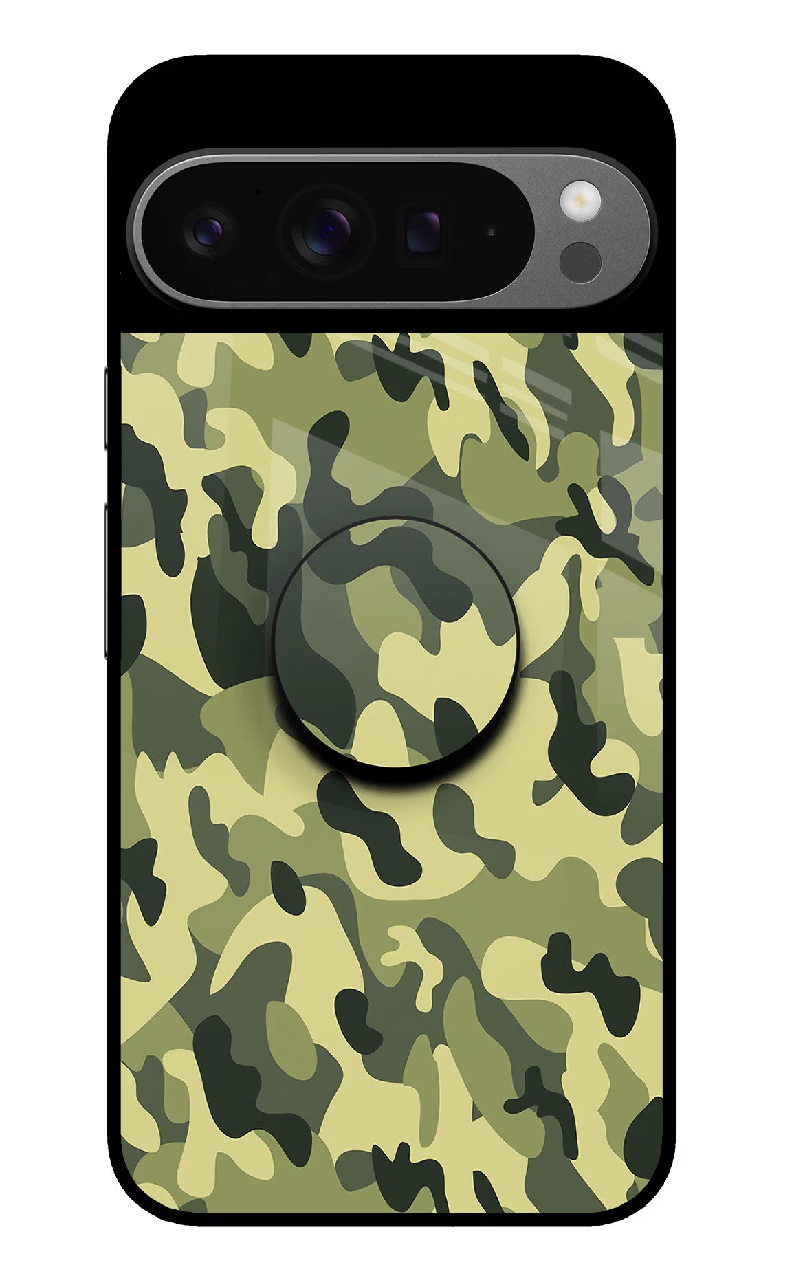 Camouflage Google Pixel 9 Pro XL Pop Case by Casekaro