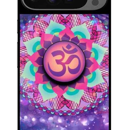 Om Purple Google Pixel 9 Pro XL Pop Case by Casekaro