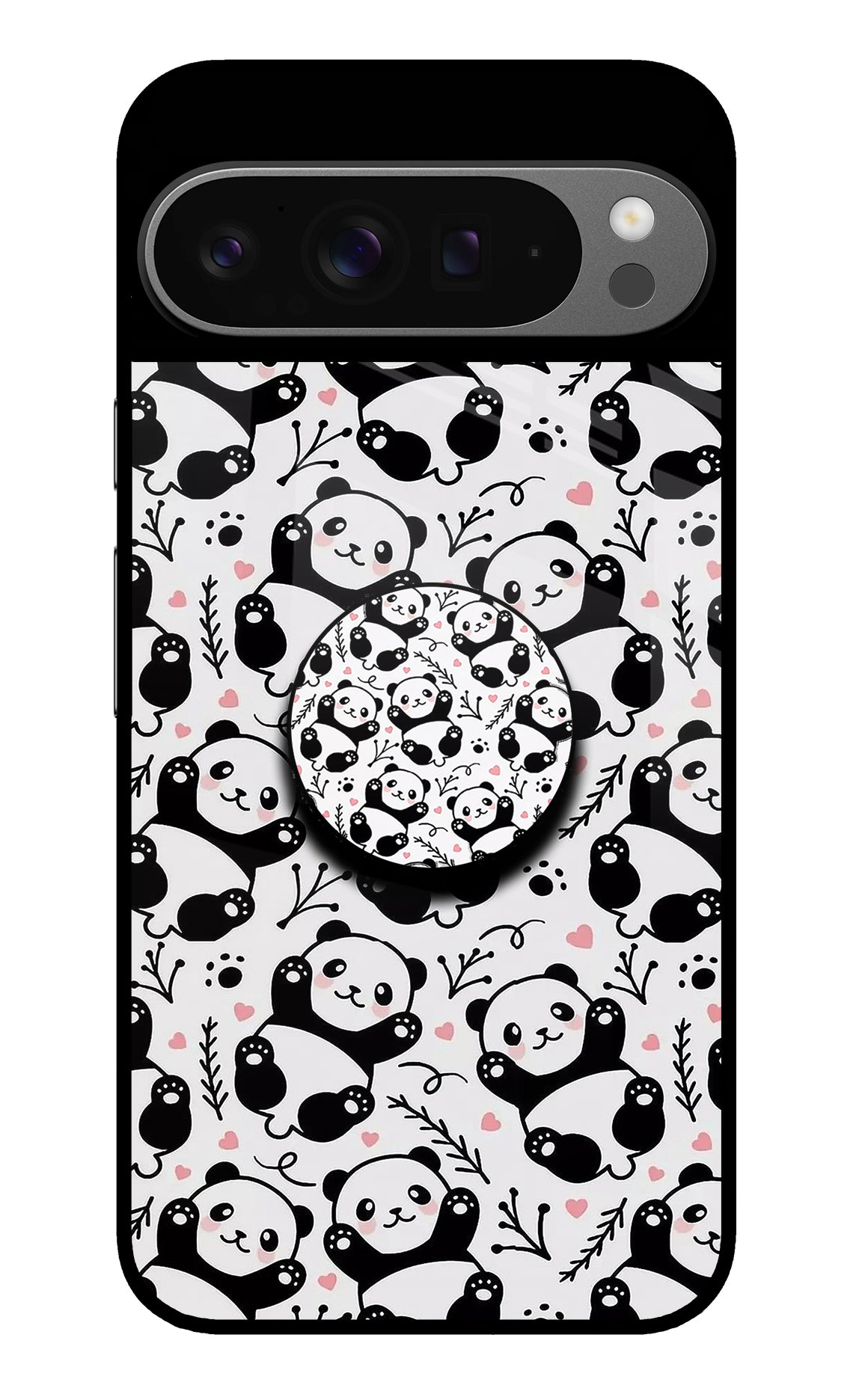 Cute Panda Google Pixel 9 Pro XL Pop Case