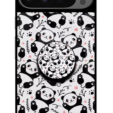 Cute Panda Google Pixel 9 Pro XL Pop Case by Casekaro