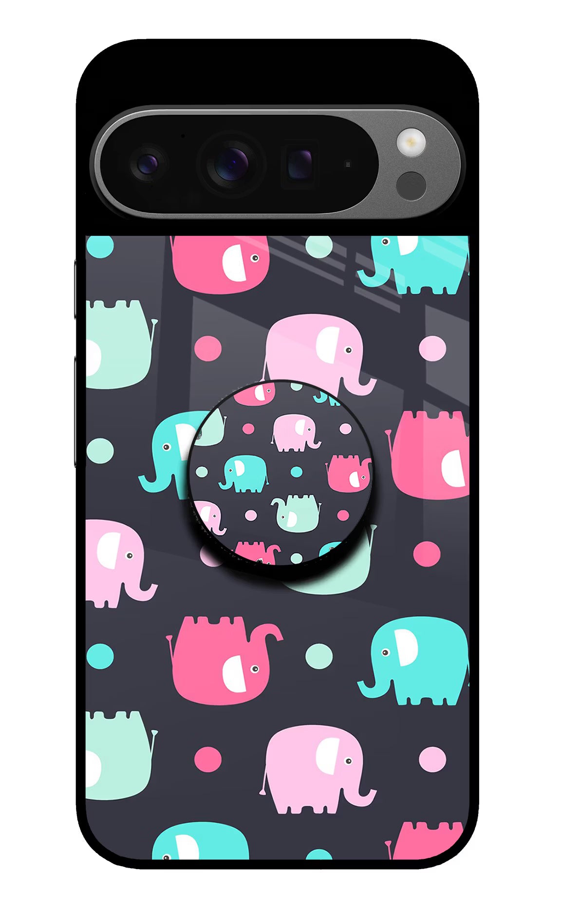 Baby Elephants Google Pixel 9 Pro XL Pop Case by Casekaro