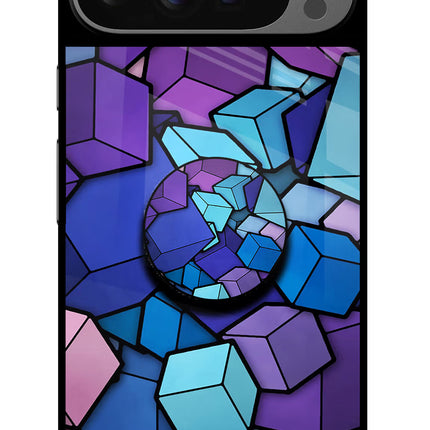 Cubic Abstract Google Pixel 9 Pro XL Pop Case by Casekaro
