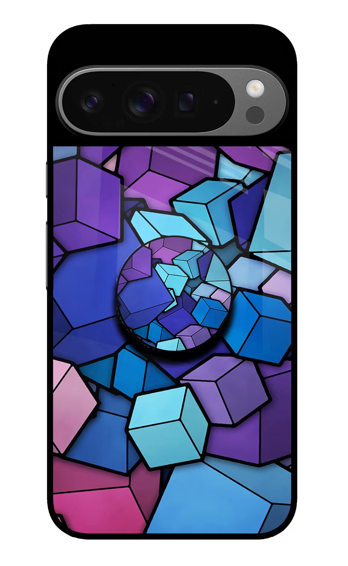 Cubic Abstract Google Pixel 9 Pro XL Pop Case by Casekaro