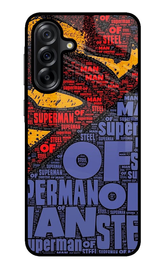 Superman Samsung A36 5G Glass Case