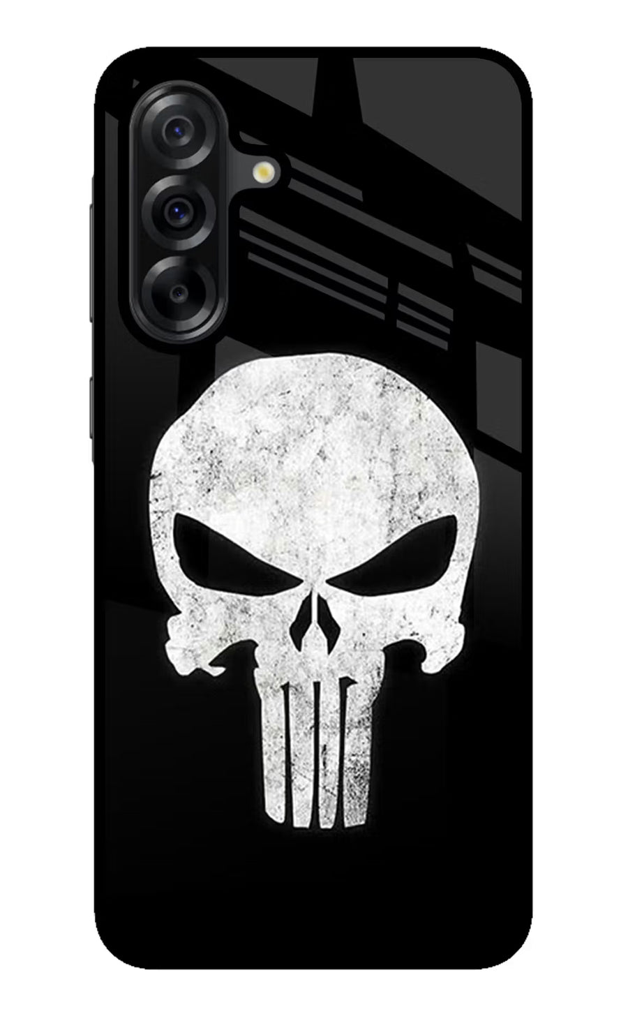 Punisher Skull Samsung A36 5G Back Cover, Metal case