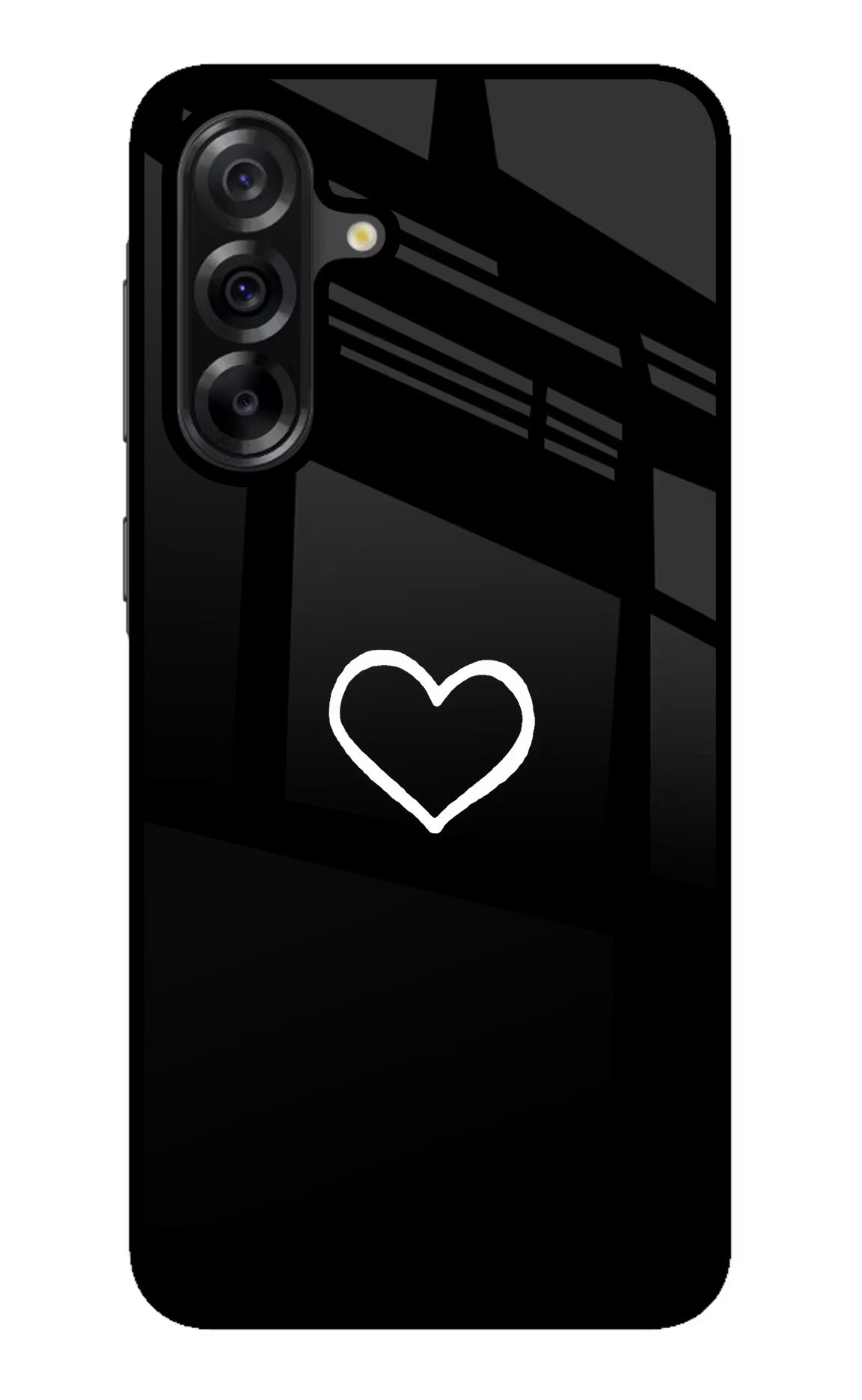 Heart Samsung A36 5G Glass Case