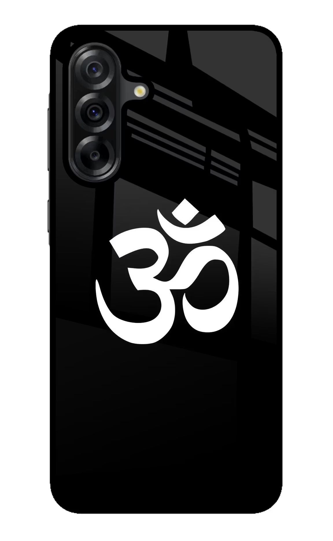 Om Samsung A36 5G Glass Case Back Cover by Casekaro