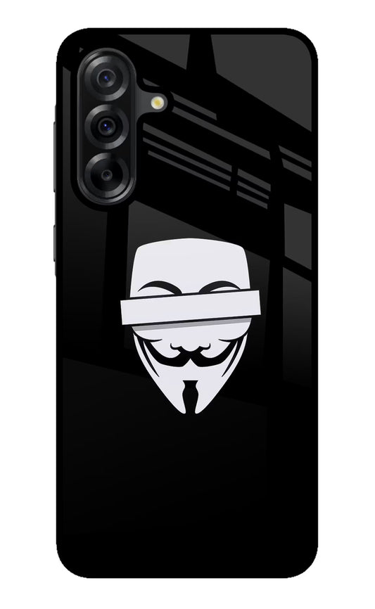 Anonymous Face Samsung A36 5G Glass Case