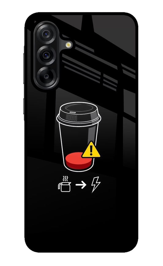 Coffee Samsung A36 5G Glass Case