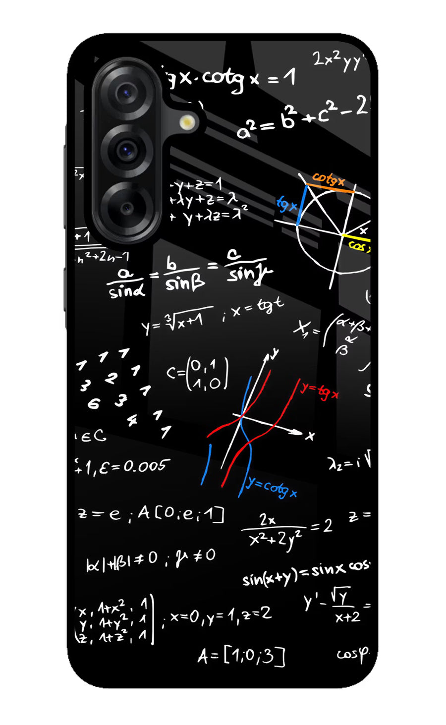 Mathematics Formula Samsung A36 5G Back Cover, Metal case