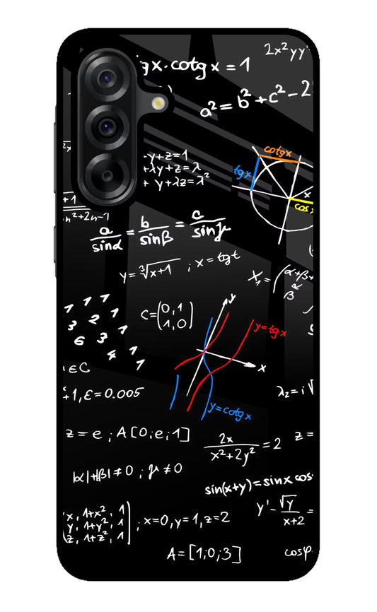 Mathematics Formula Samsung A36 5G Glass Case