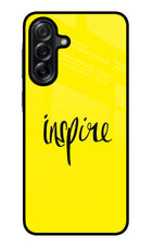 Inspire Samsung A36 5G Glass Case Back Cover by Casekaro