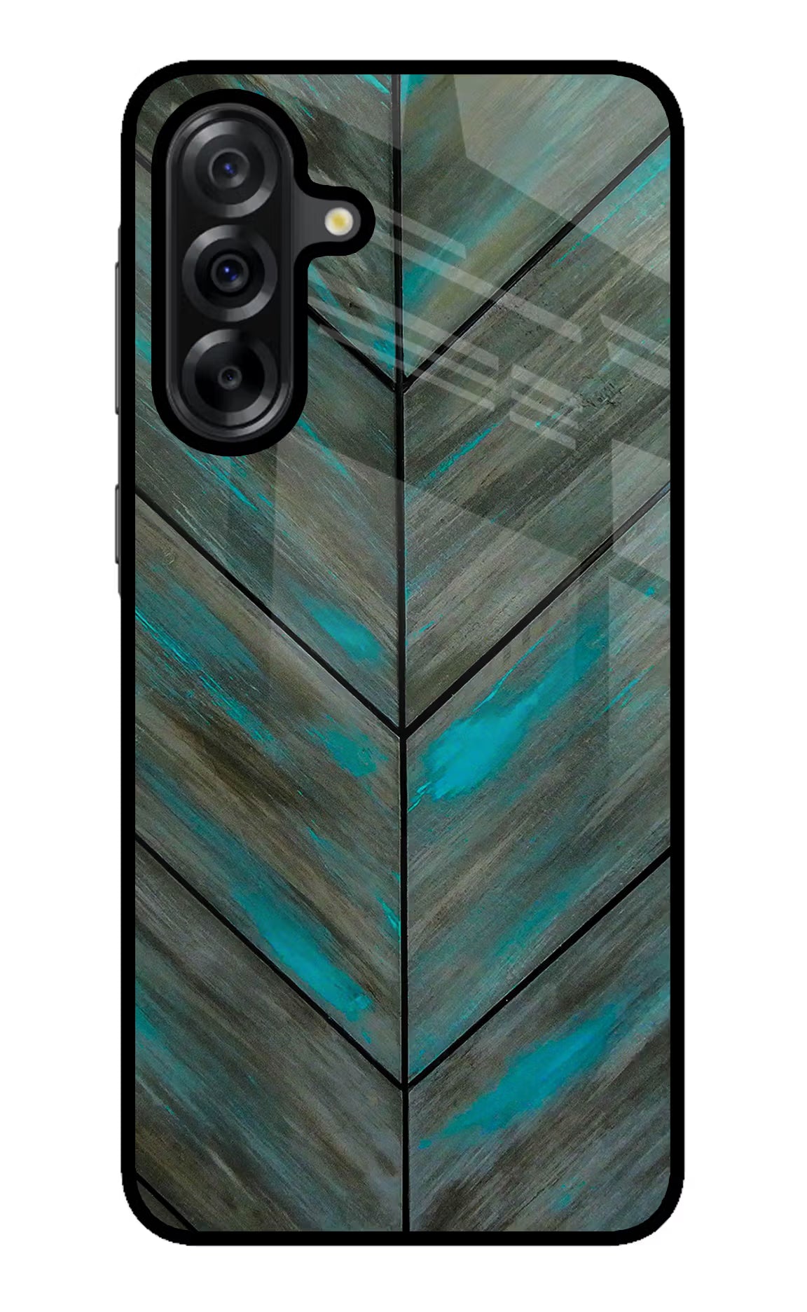 Pattern Samsung A36 5G Glass Case Back Cover by Casekaro