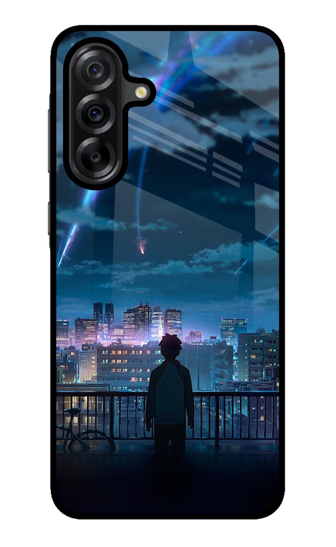 Anime Samsung A36 5G Glass Case Back Cover by Casekaro