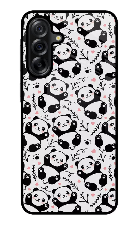 Cute Panda Samsung A36 5G Glass Case